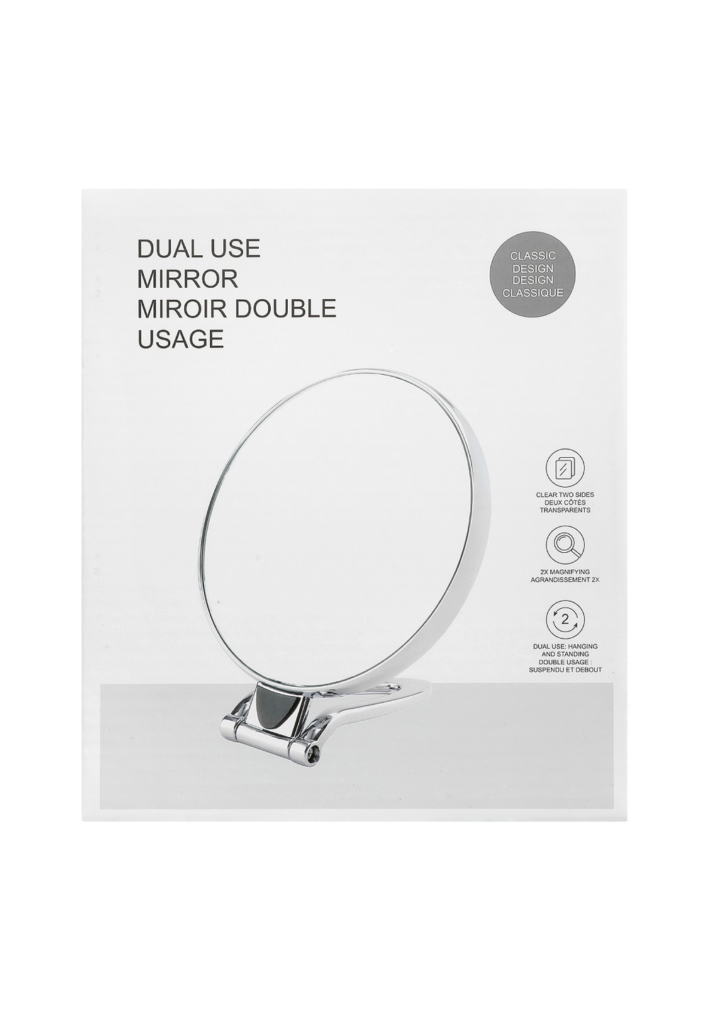 Espejo Doble con Base Ajustable Miniso Unisex - Vista 10