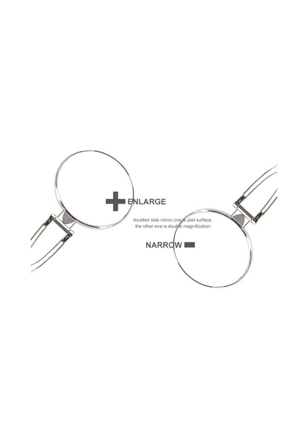 Espejo Doble con Base Ajustable Miniso Unisex - Vista 3