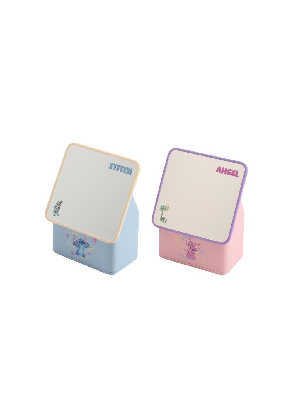 Espejo de Maquillaje con Organizador Stitch Disney Miniso