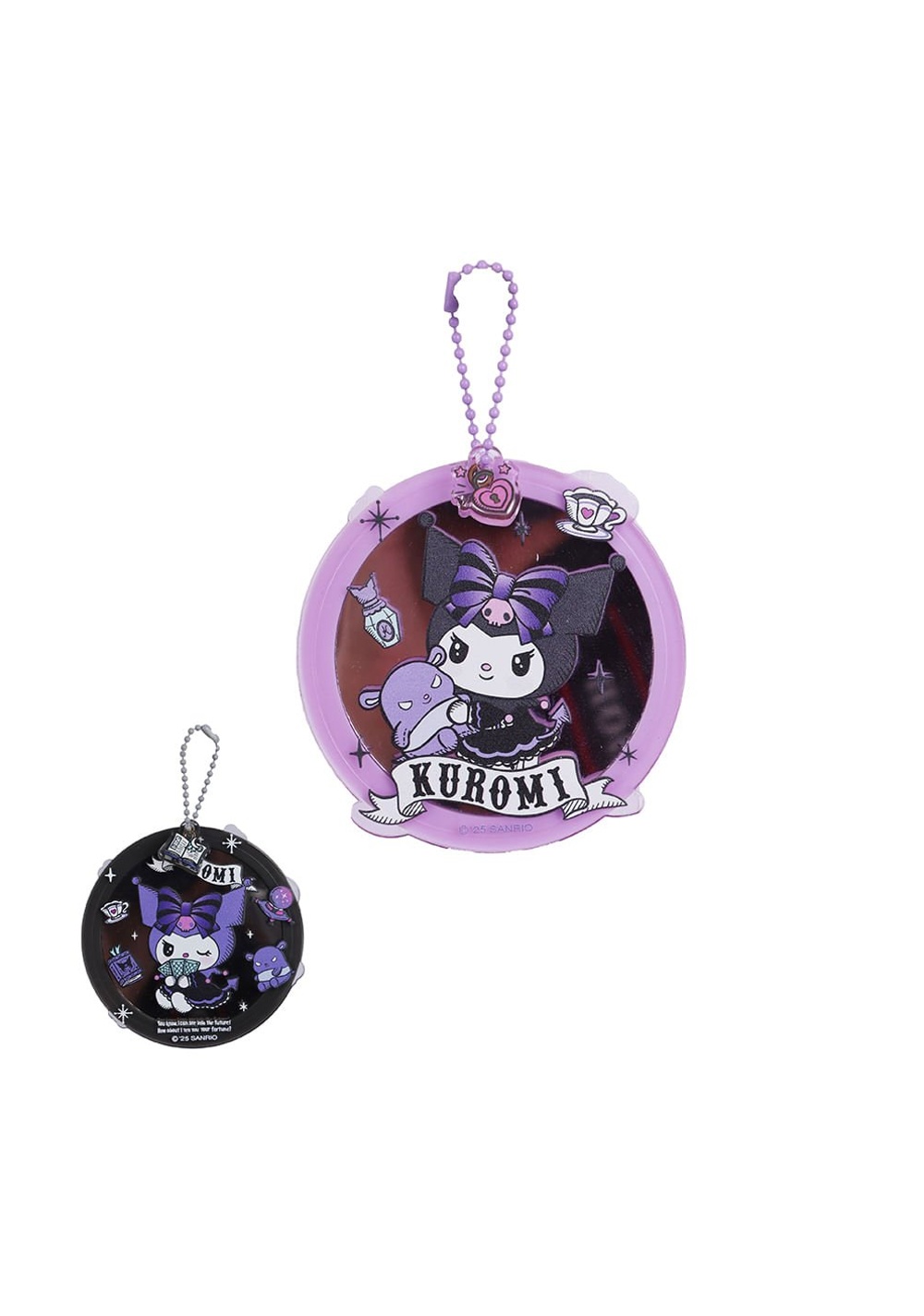 Espejo Portátil 7. 5 X Cm Kuromi Diseño Aleatorio Miniso