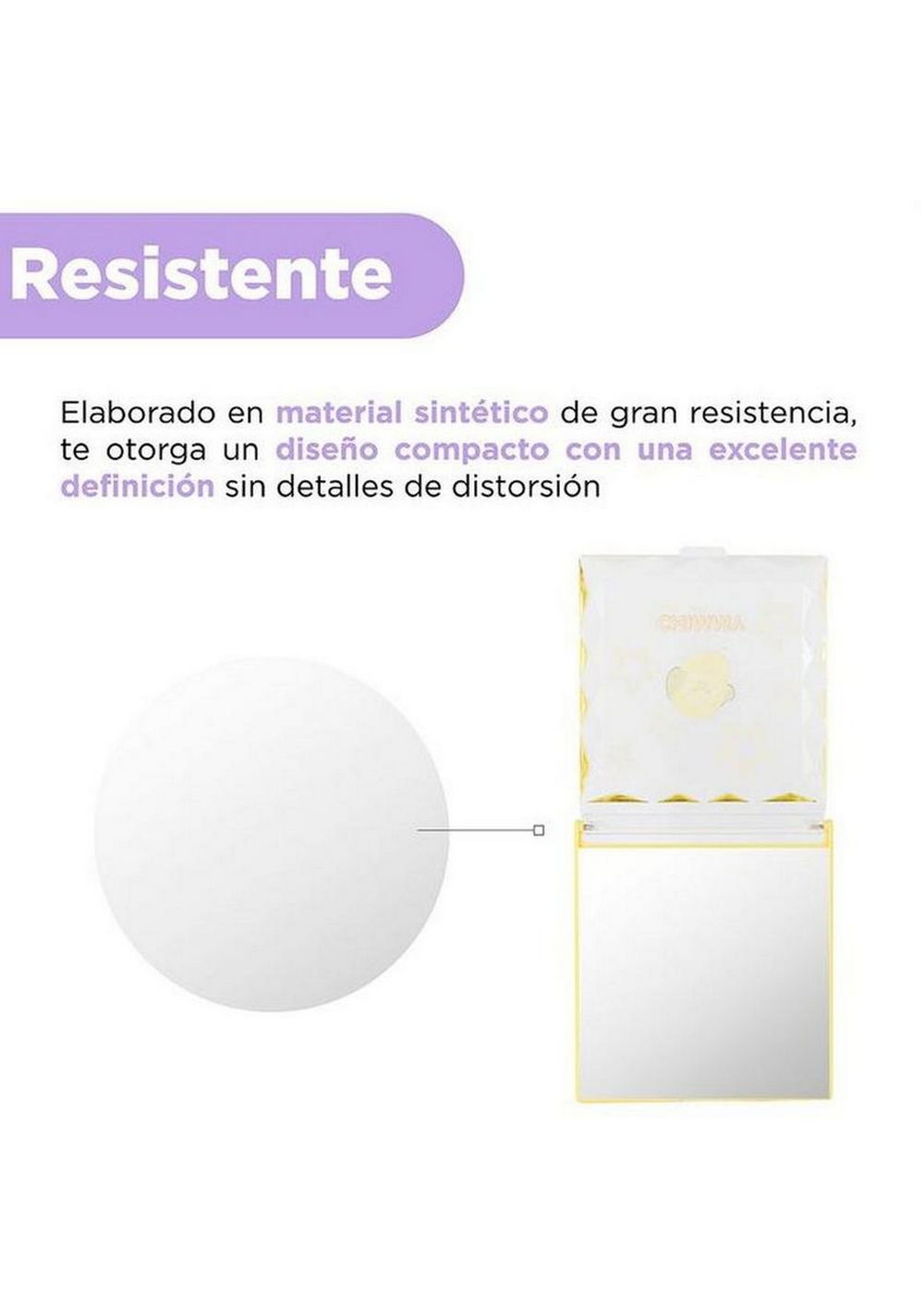 Espejo Portátil Colección Chimmy Bt21 Baby Miniso Unisex - Vista 4