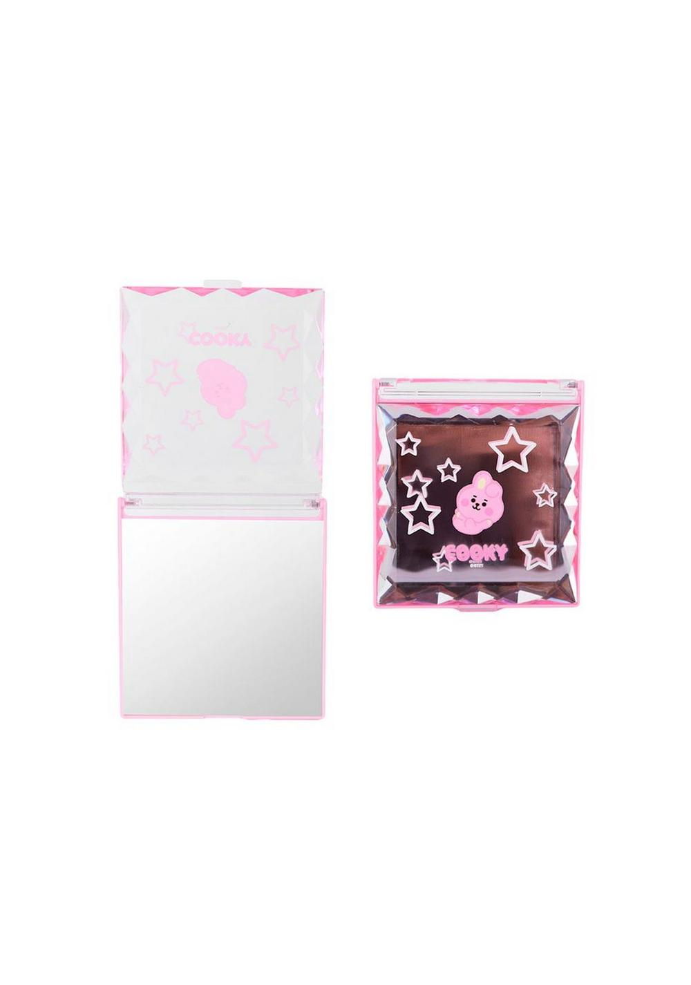 Espejo Portátil Colección Cooky Bt21 Baby Miniso
