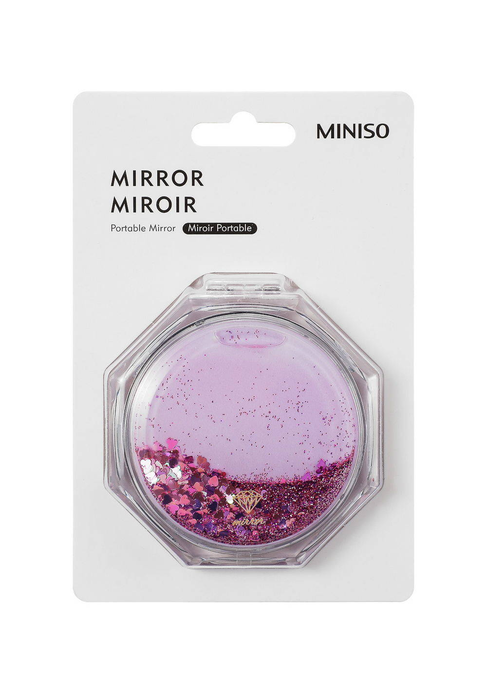 Espejo Portátil de la Colección Illusion Miniso Unisex - Vista 7