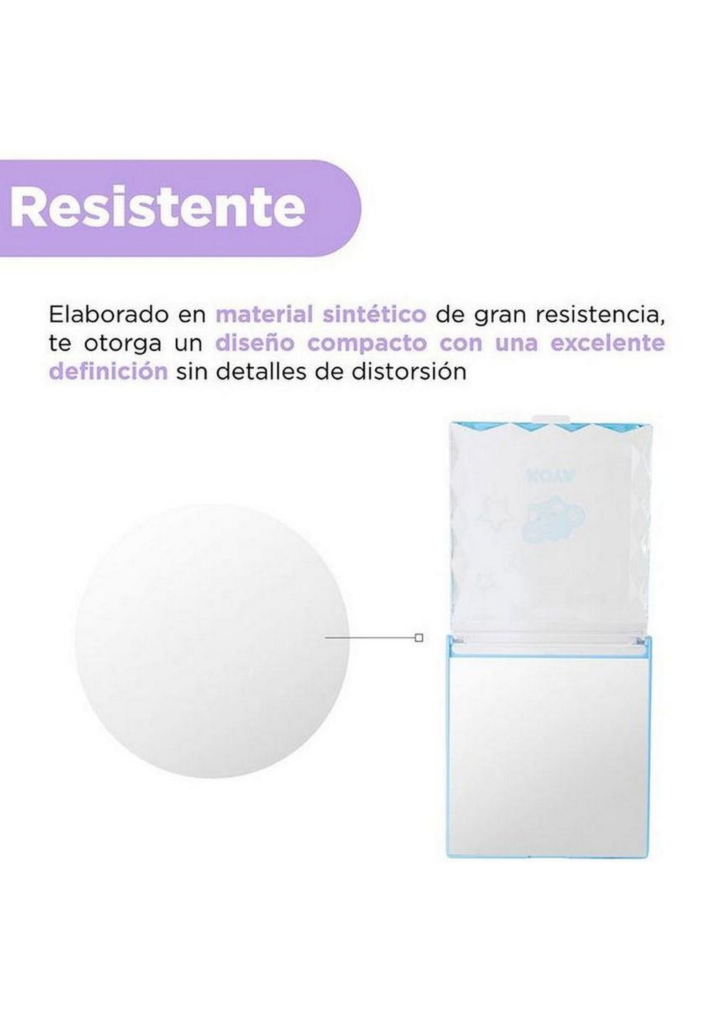 Espejo Portátil Colección Koya Bt21 Baby Miniso Unisex - Vista 4