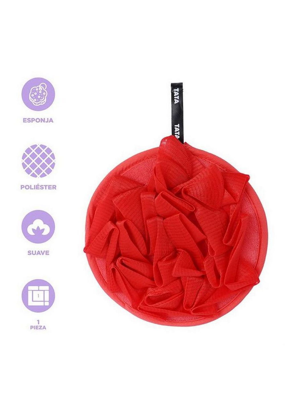 Esponja de Baño de Doble Cara Tata Bt21 Baby Miniso Unisex - Vista 3