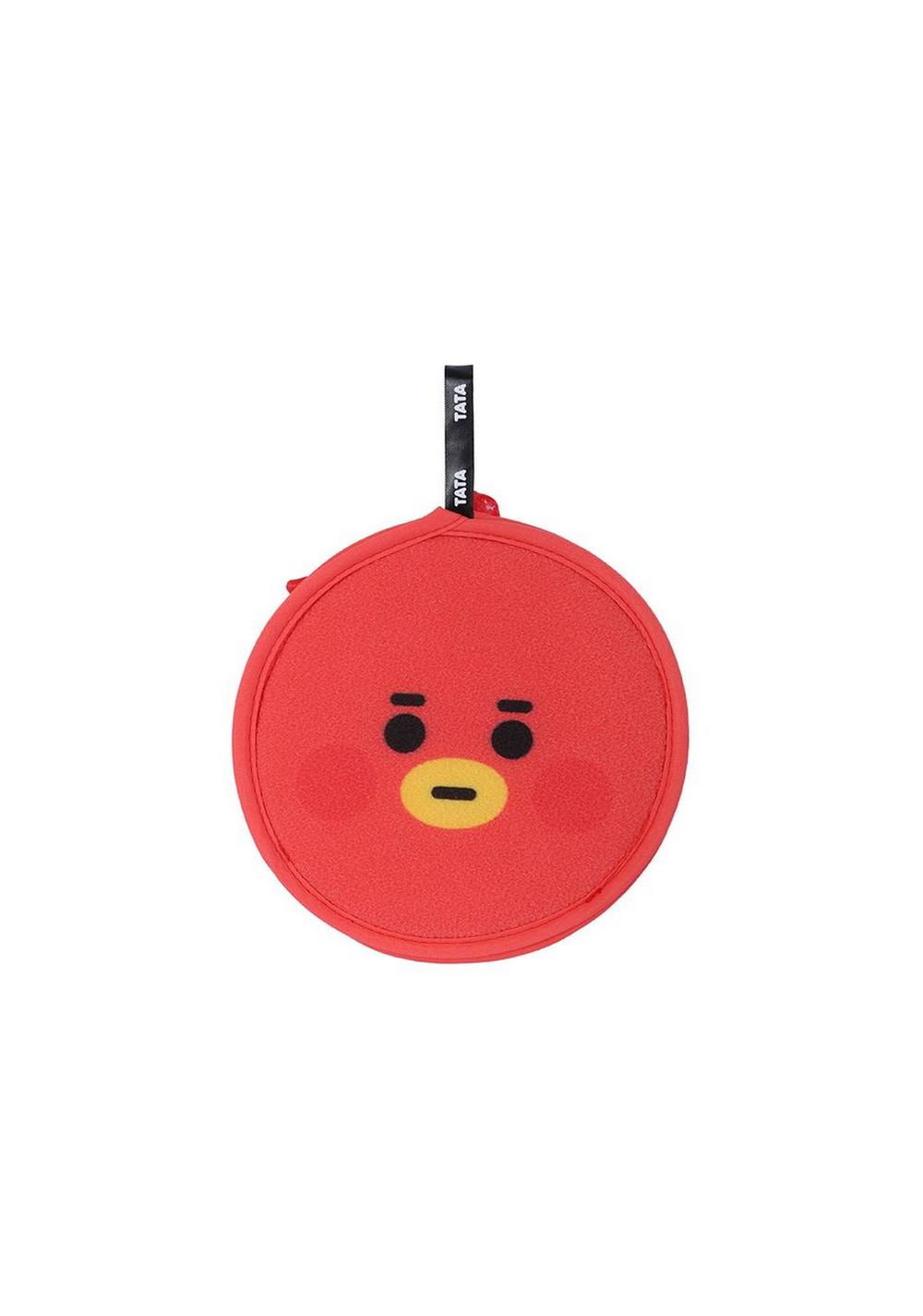 Esponja de Baño de Doble Cara Tata Bt21 Baby Miniso