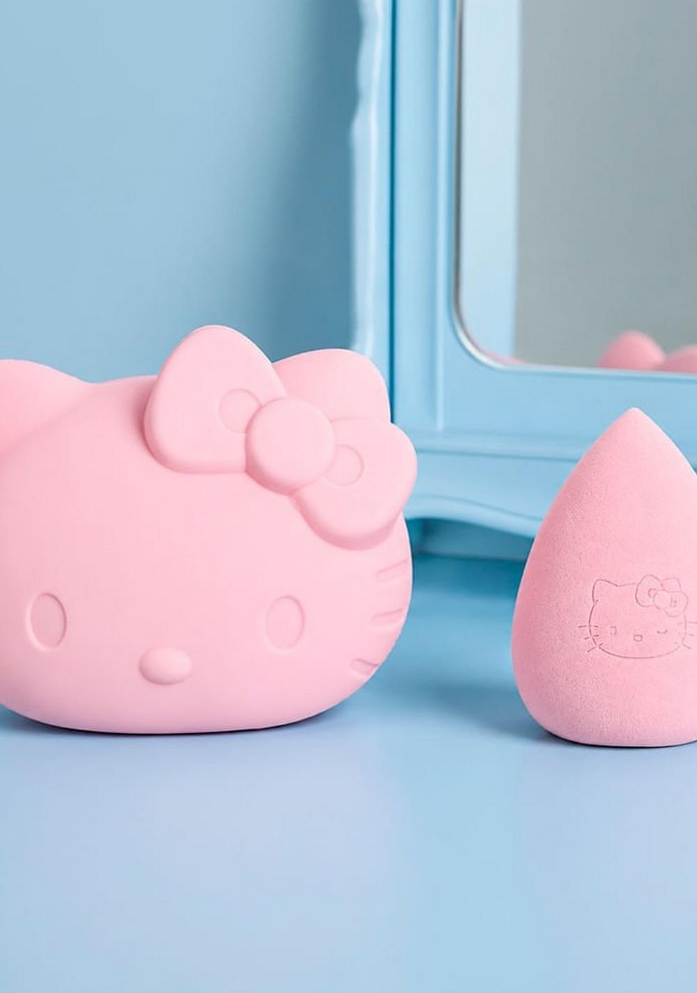 Esponja de Maquillaje con Estuche Hello Kitty Miniso para Mujer - Vista 3