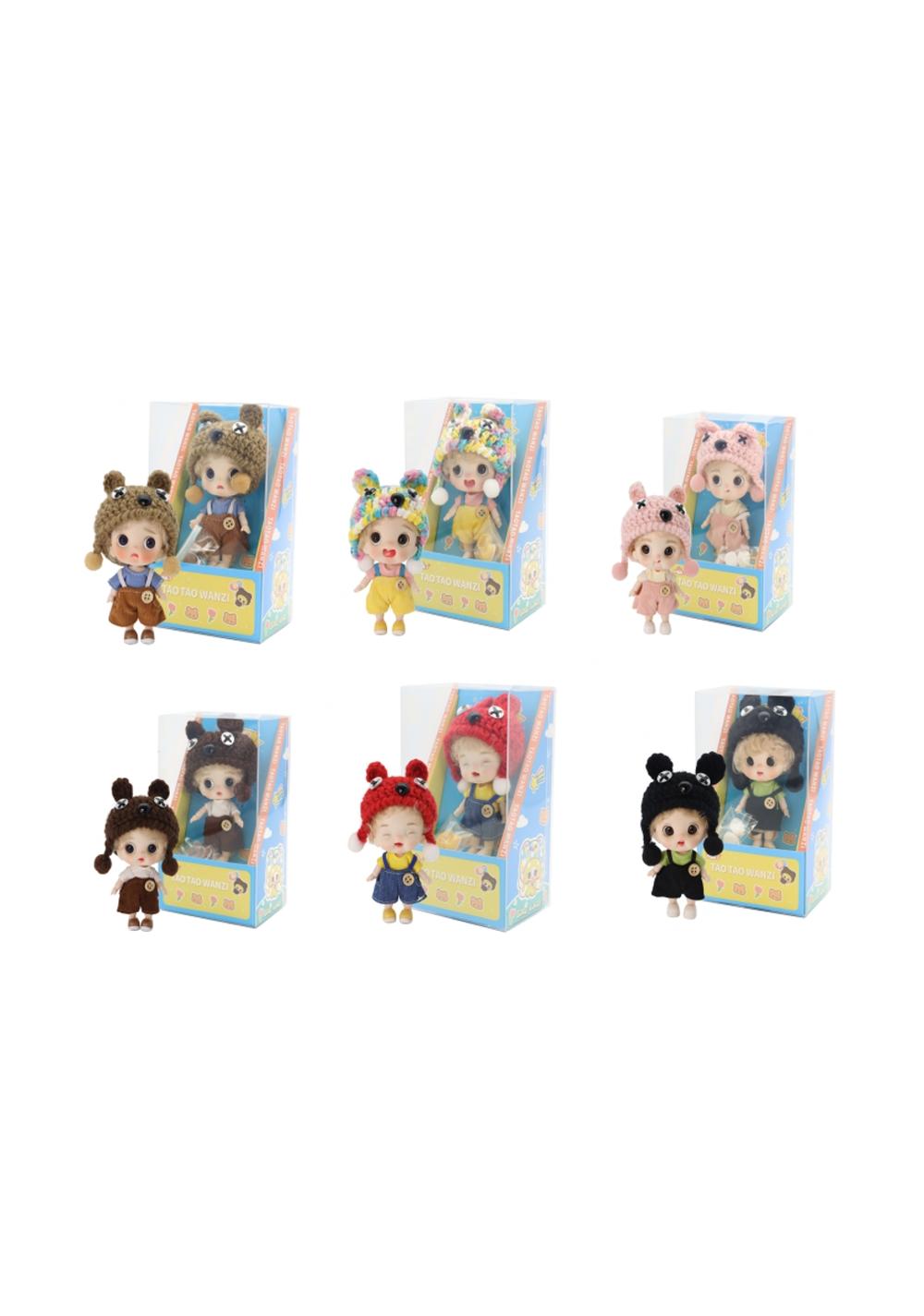 Figura con Disfraz de Oso Puff 6 Modelos Miniso