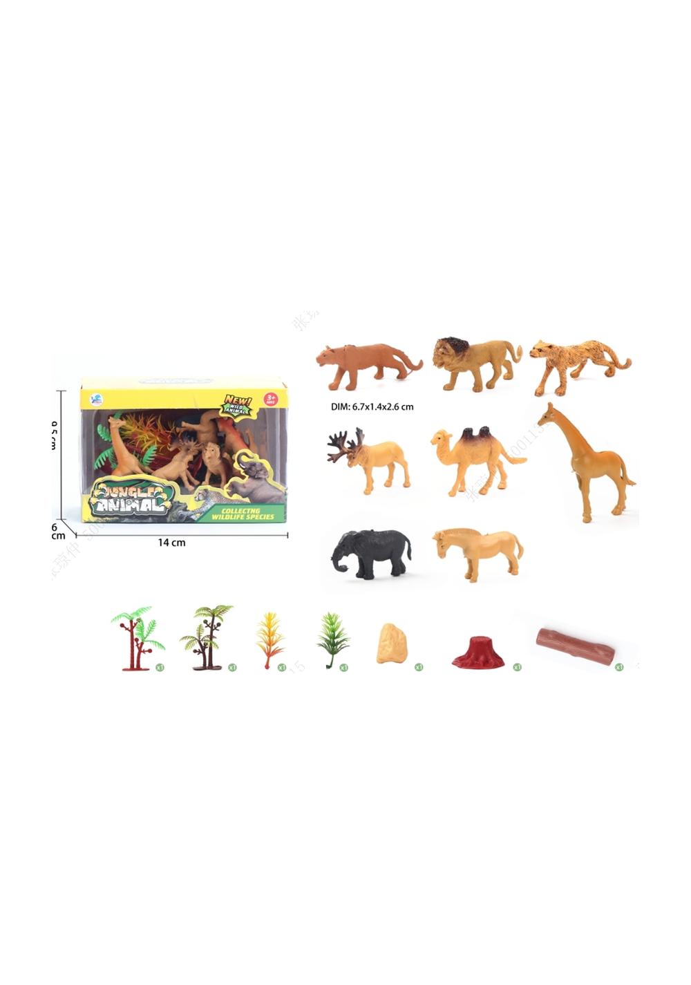 Figuras Colección Animales Salvajes Miniso