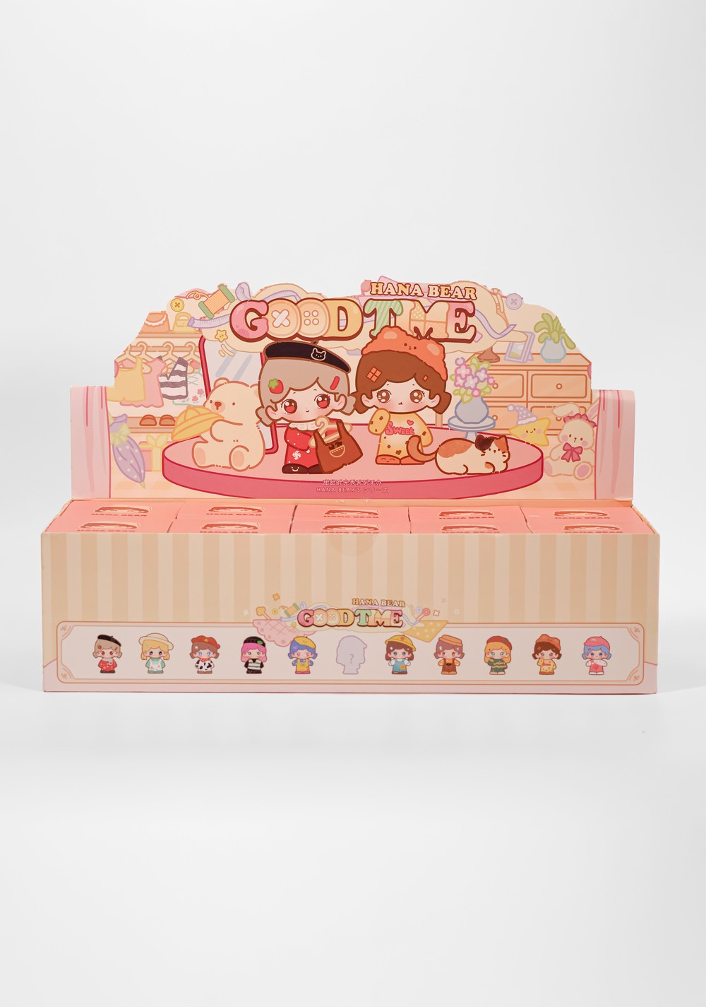 Figuras Colección Good Time de Hana Bear Miniso