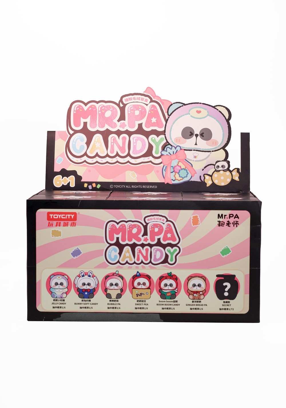 Figuras Colección Mr. Candy Miniso