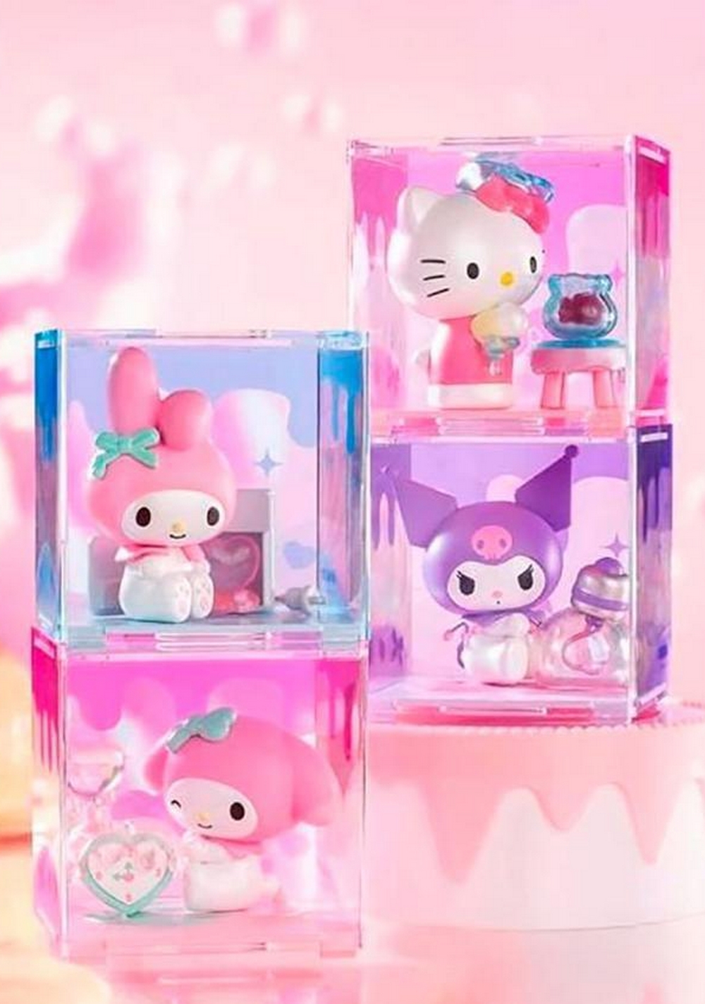 Figuras Pro Melting Colección Sanrio Heart Miniso Unisex - Vista 3