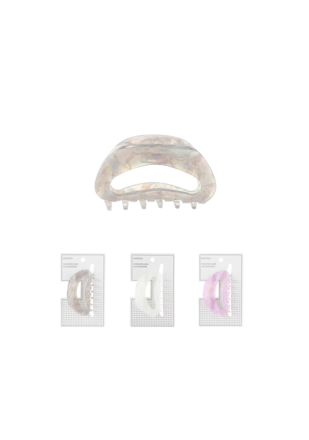 Gancho para el Cabello Acrílica (1 Ud) Miniso