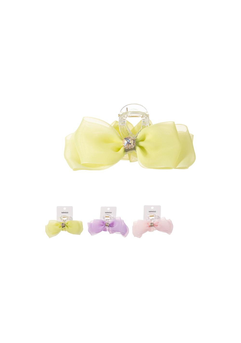 Gancho para el Cabello con Bowknot con Forma de Perla Miniso