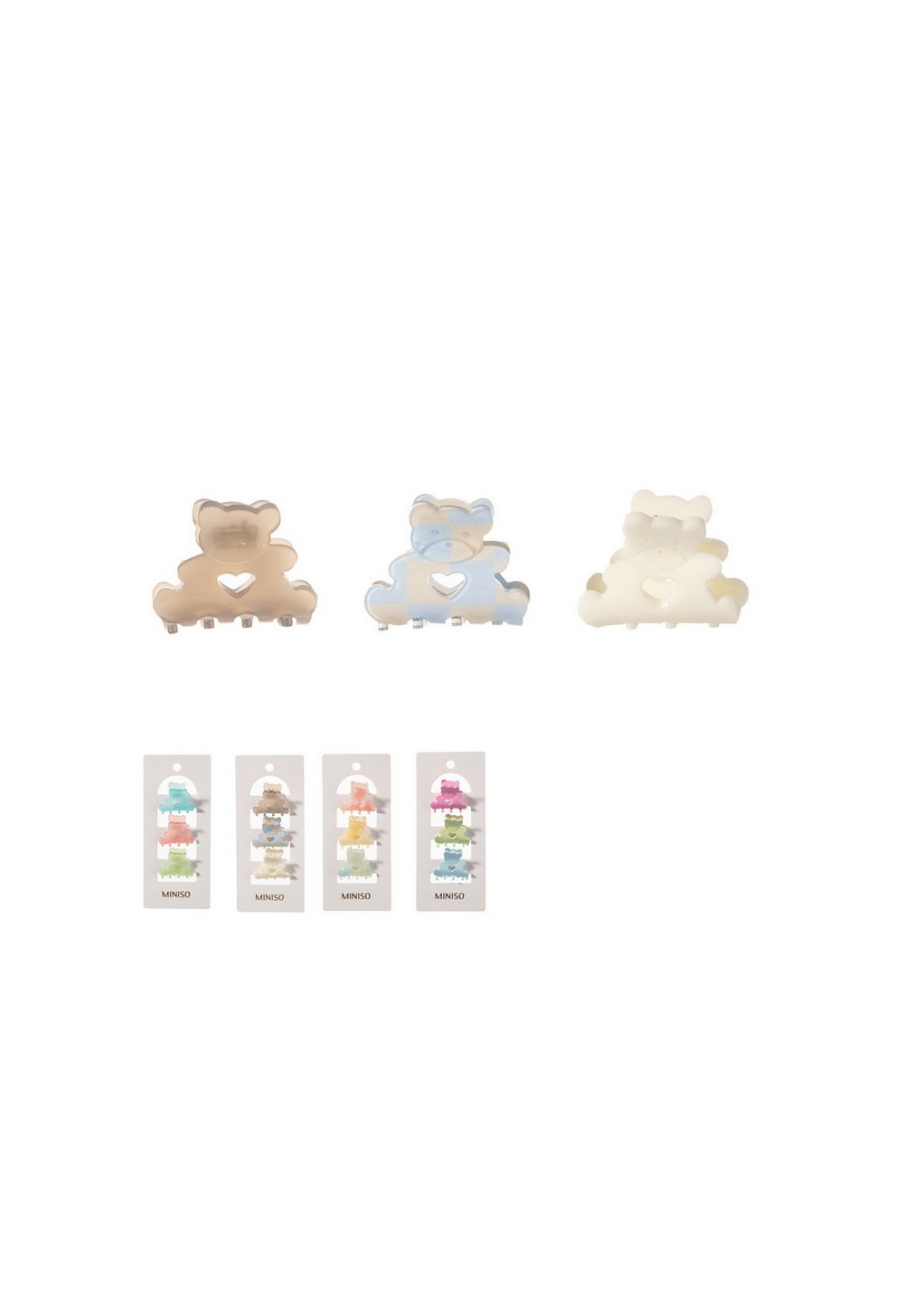 Gancho para el Cabello con Diseño de Osito Pequeño Miniso
