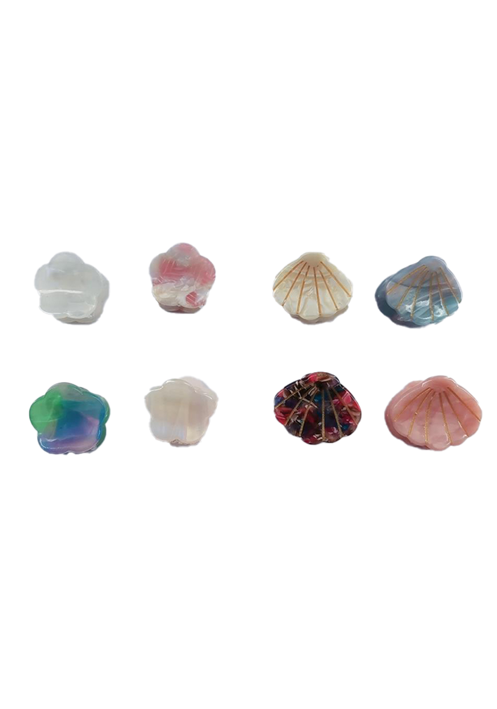 Gancho para el Cabello Forma de Concha Miniso