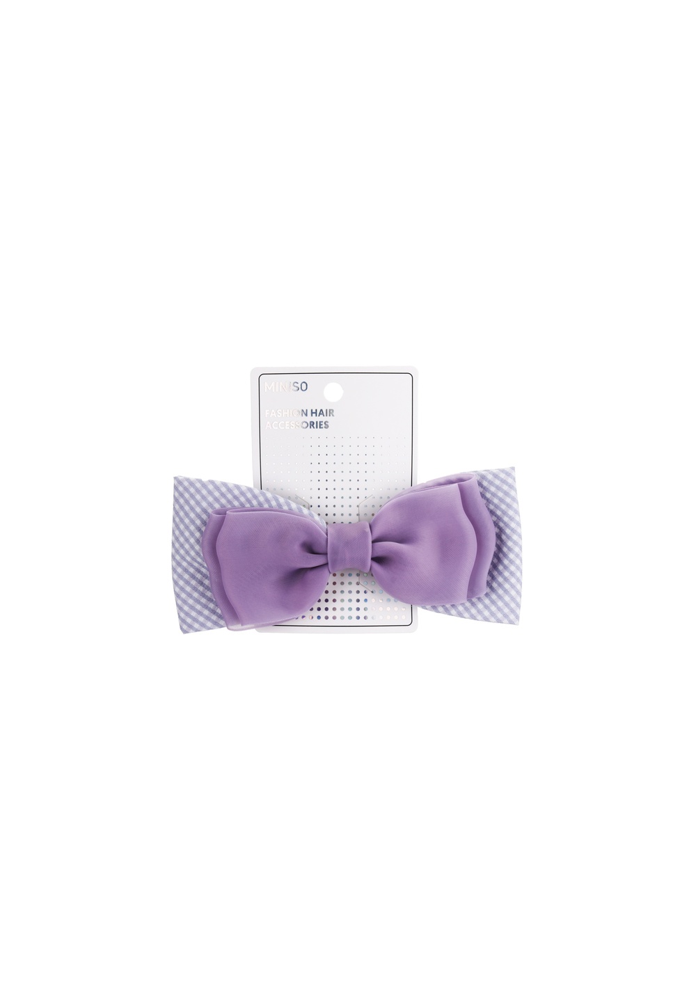 Gancho para el Cabello con Lazo de Doble Capa Miniso para Mujer - Vista 3