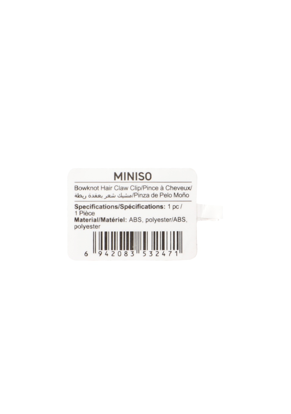 Gancho para el Cabello con Lazo Miniso para Mujer - Vista 8