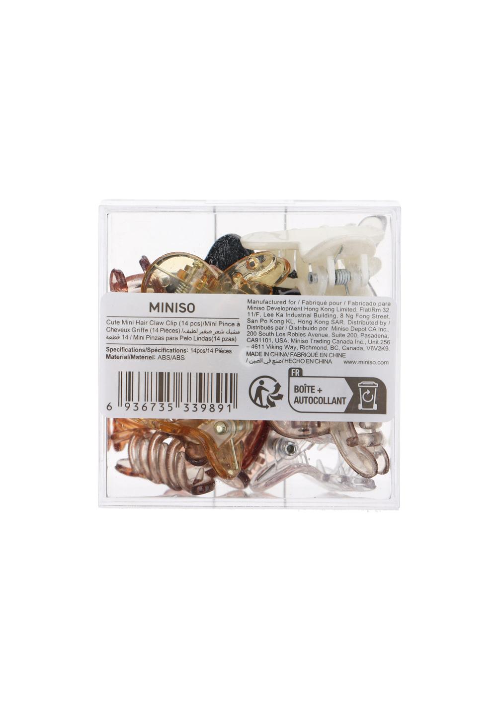 Gancho para el Cabello Mini 14 Piezas Miniso para Mujer - Vista 6