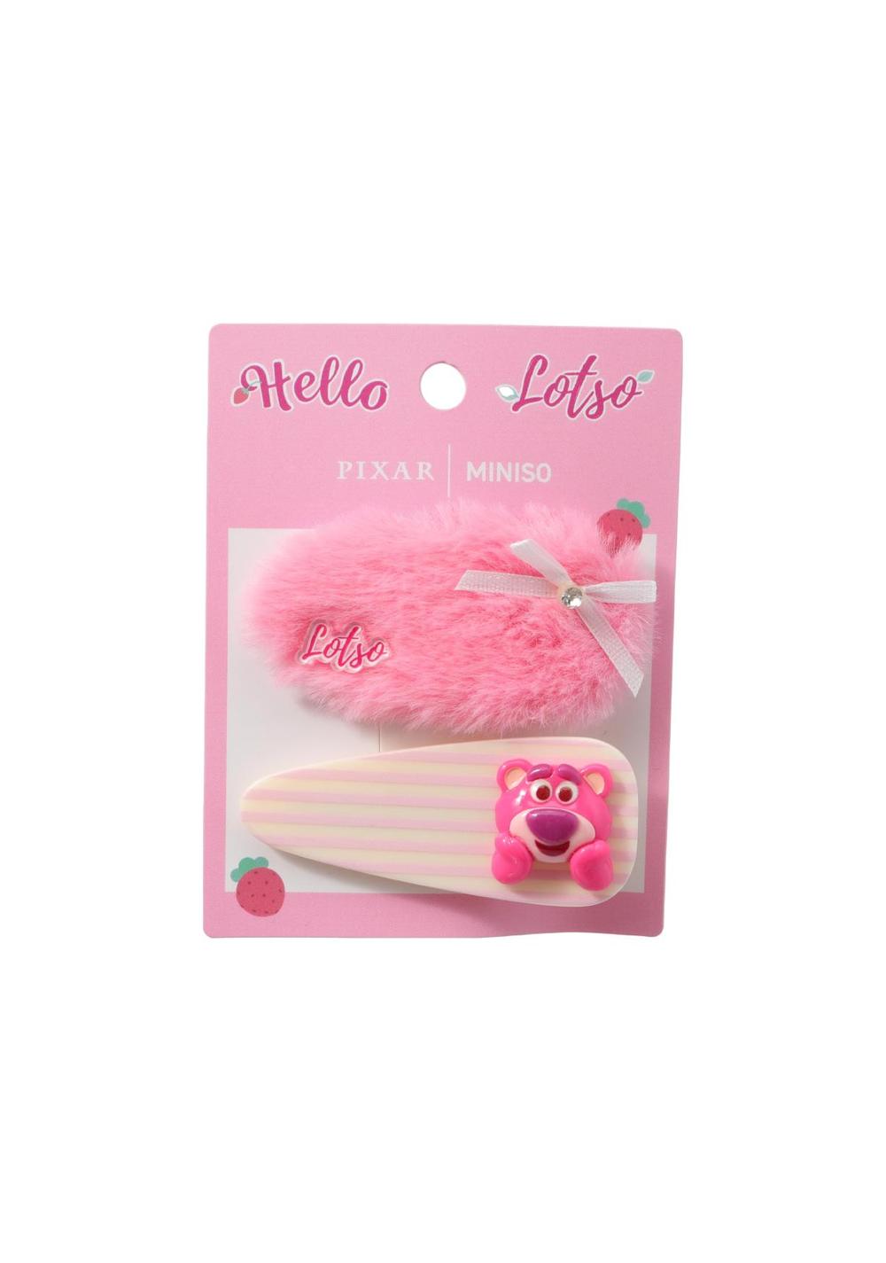 Ganchos para el Cabello (2 Unidades) Lotso Disney Miniso
