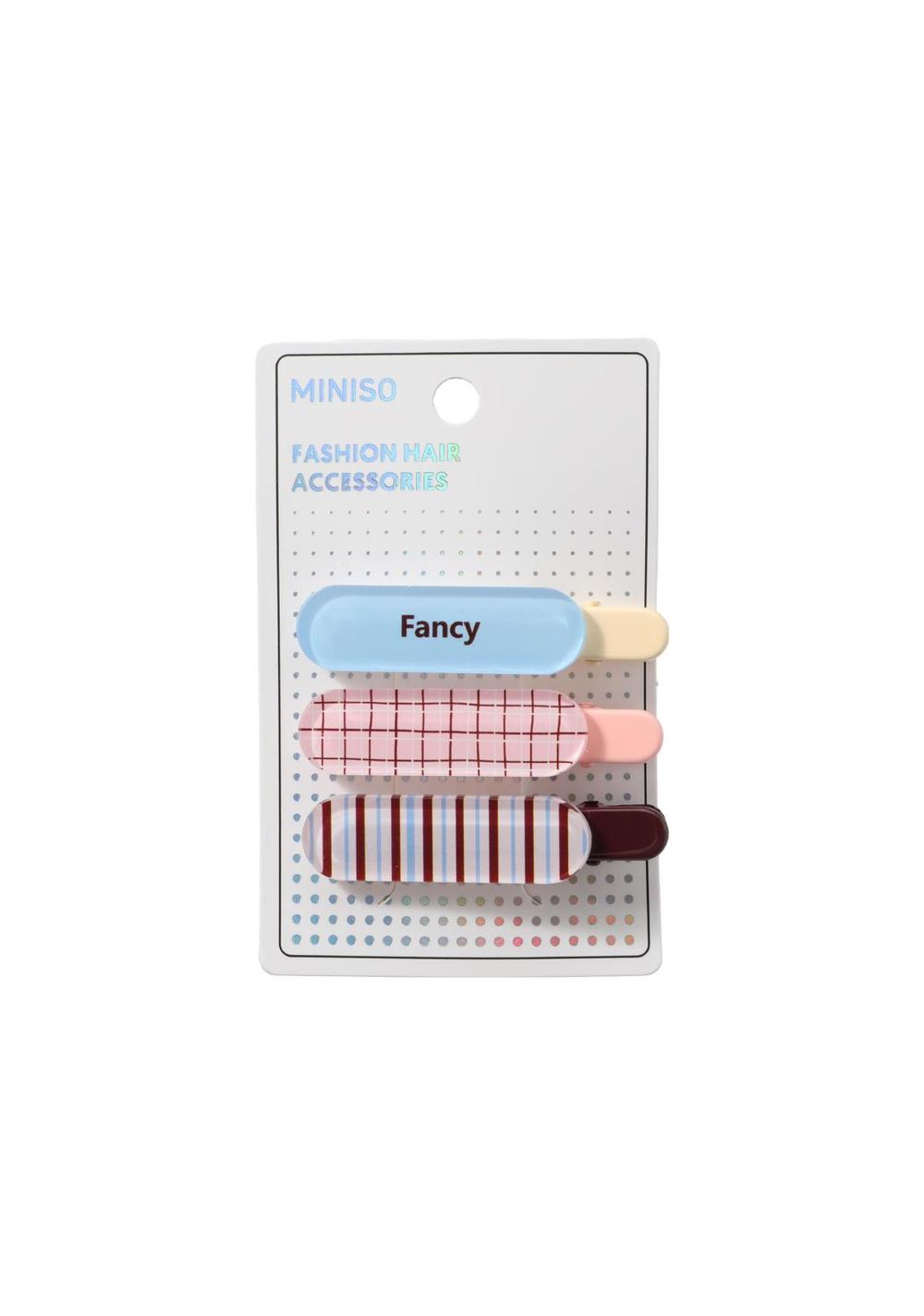 Ganchos para el Cabello (3 Unidades) Miniso