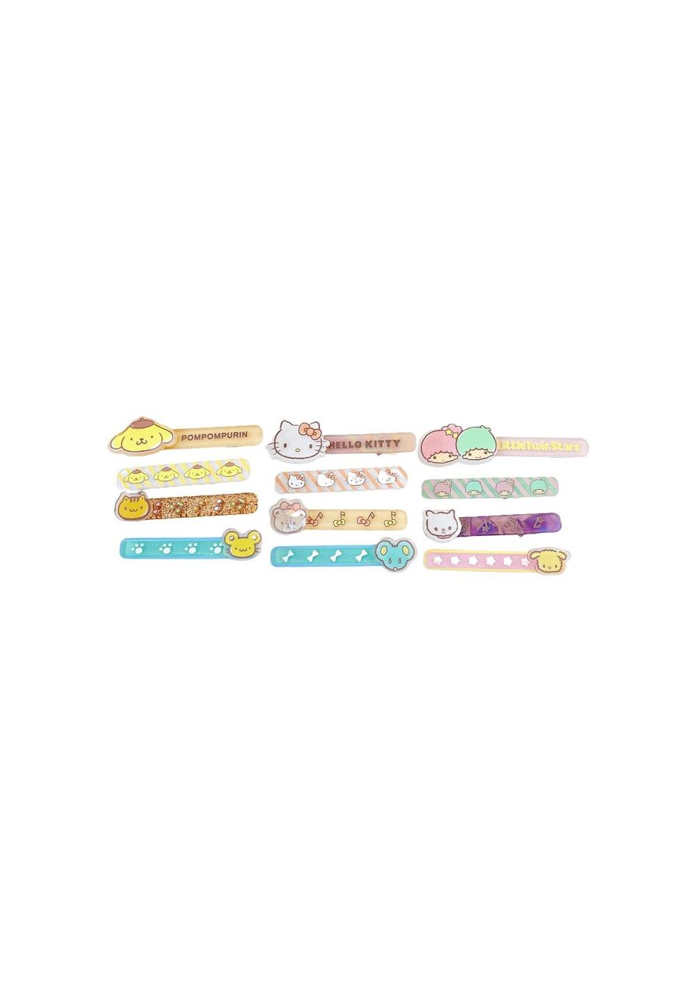 Ganchos para el Cabello (4 Unidades) Sanrio Miniso