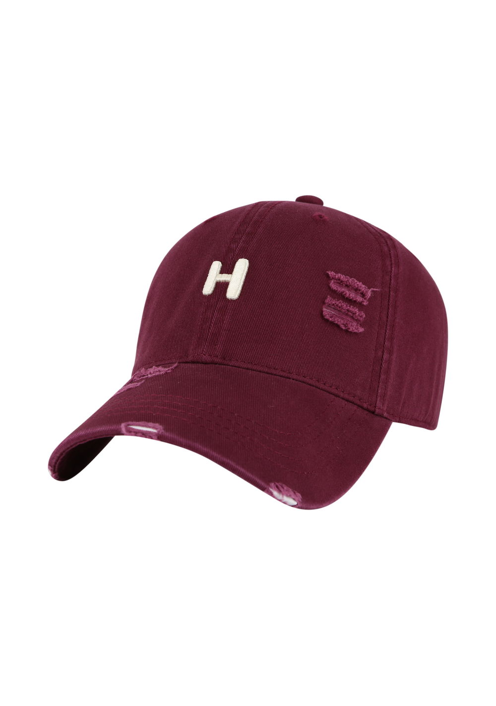 Gorra de Béisbol con Agujeros Xiao H Vinotinto Miniso