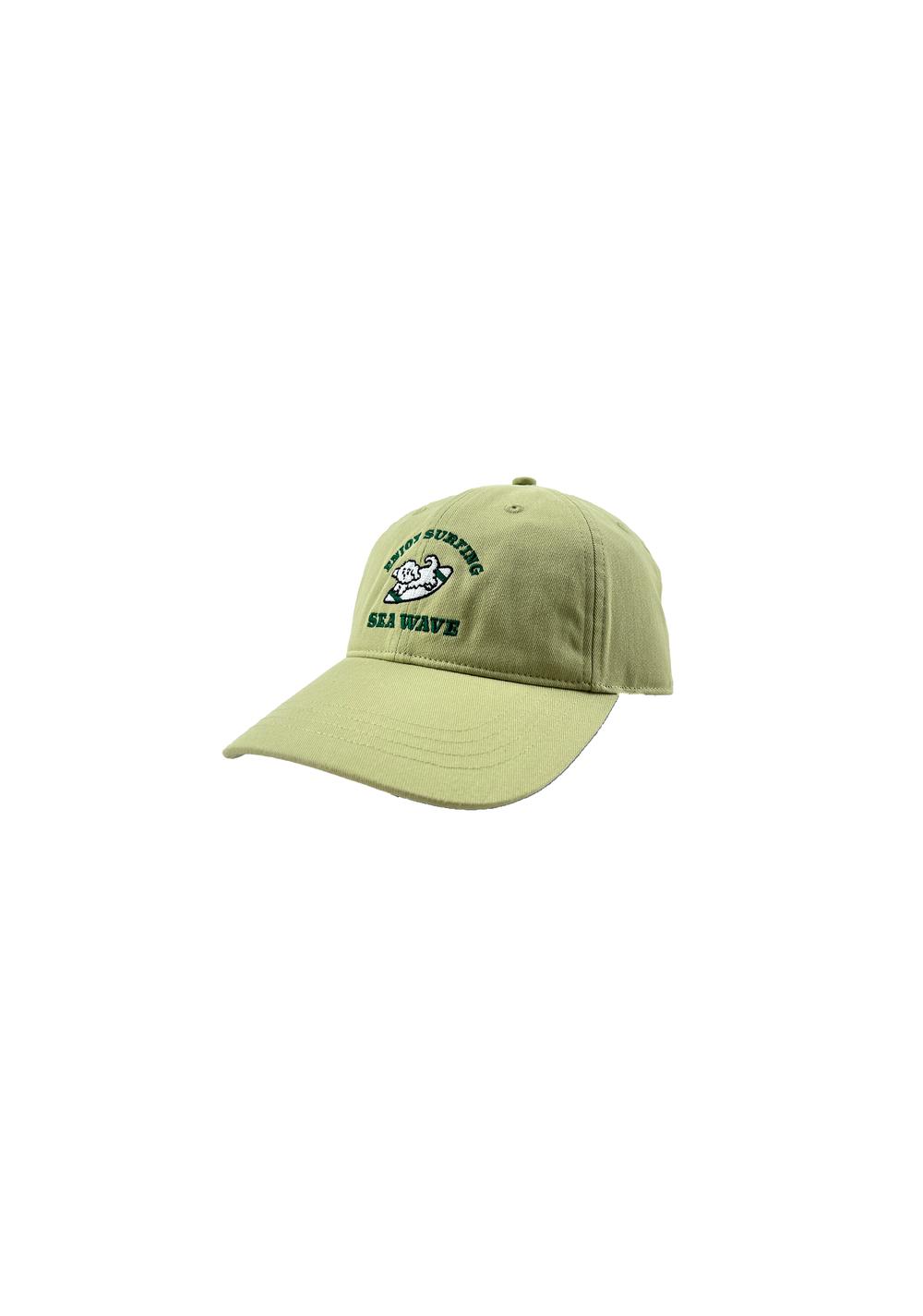 Gorra de Béisbol Bordada Enjoy Surfing Dog Miniso