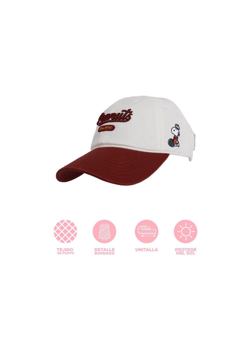 Gorra de Béisbol New Star Bicolor Colección Snoopy Miniso Unisex - Vista 3