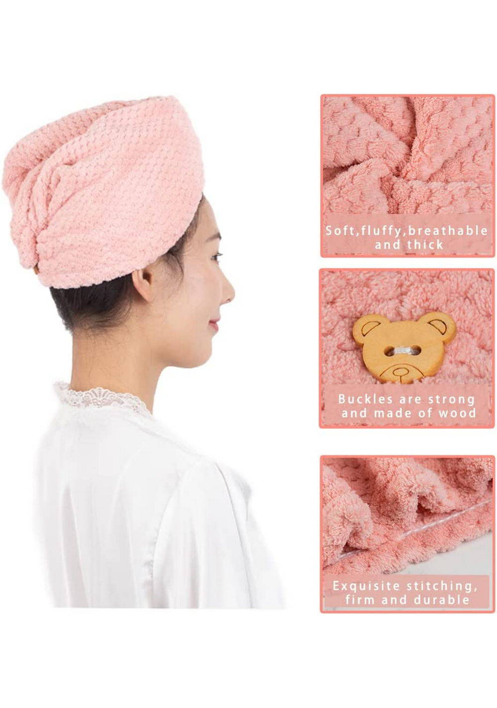Gorro de Secado de Cabello Miniso