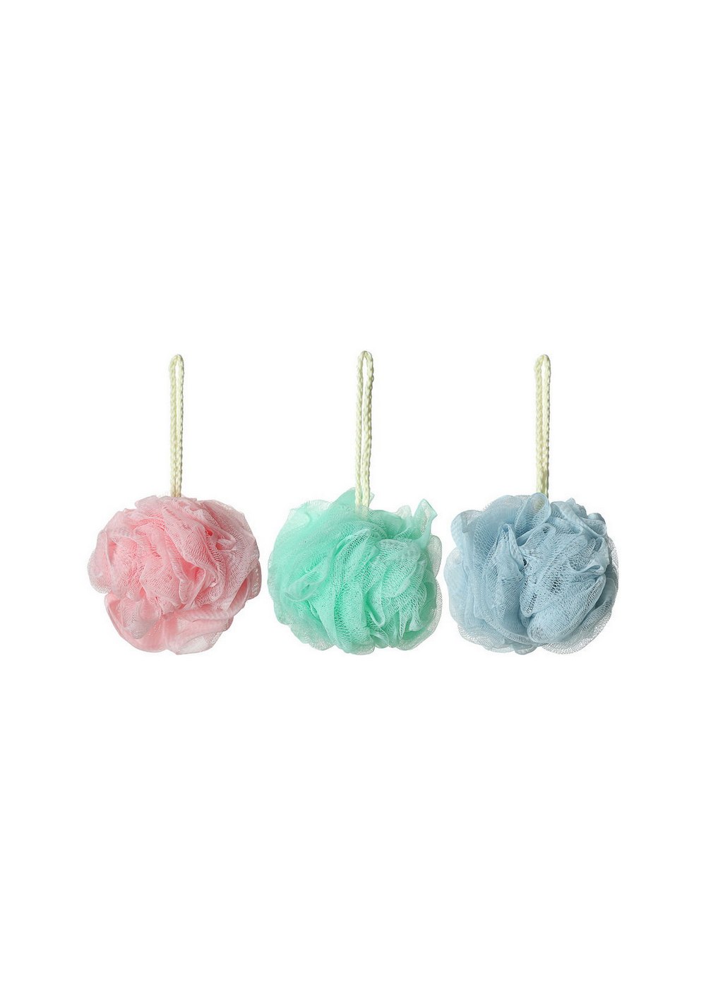 Juego de Esponjas de Baño 3 Piezas Miniso