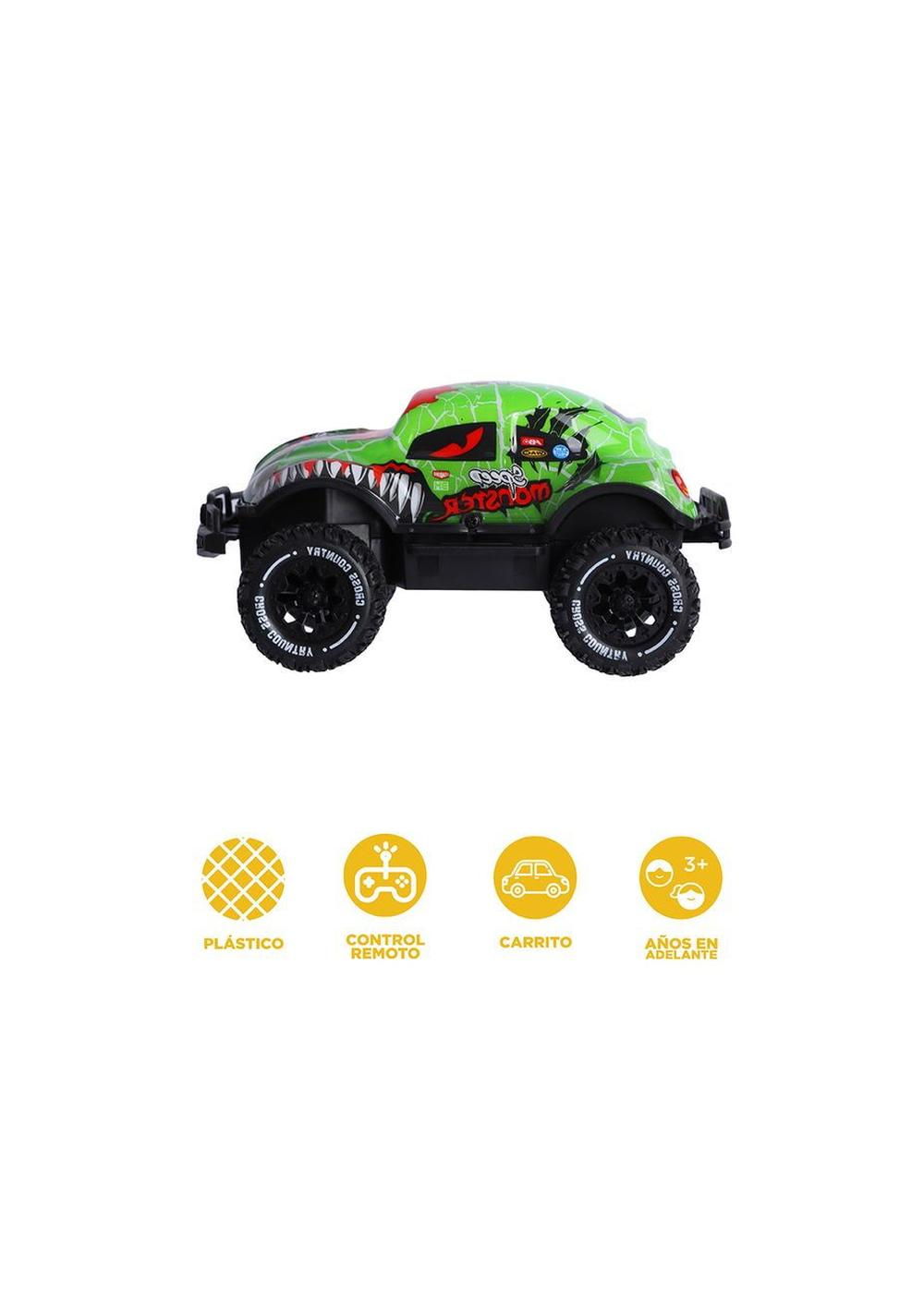 Juguete Vehículo de Dinosaurio Grafiti Control Remoto Miniso Unisex - Vista 3