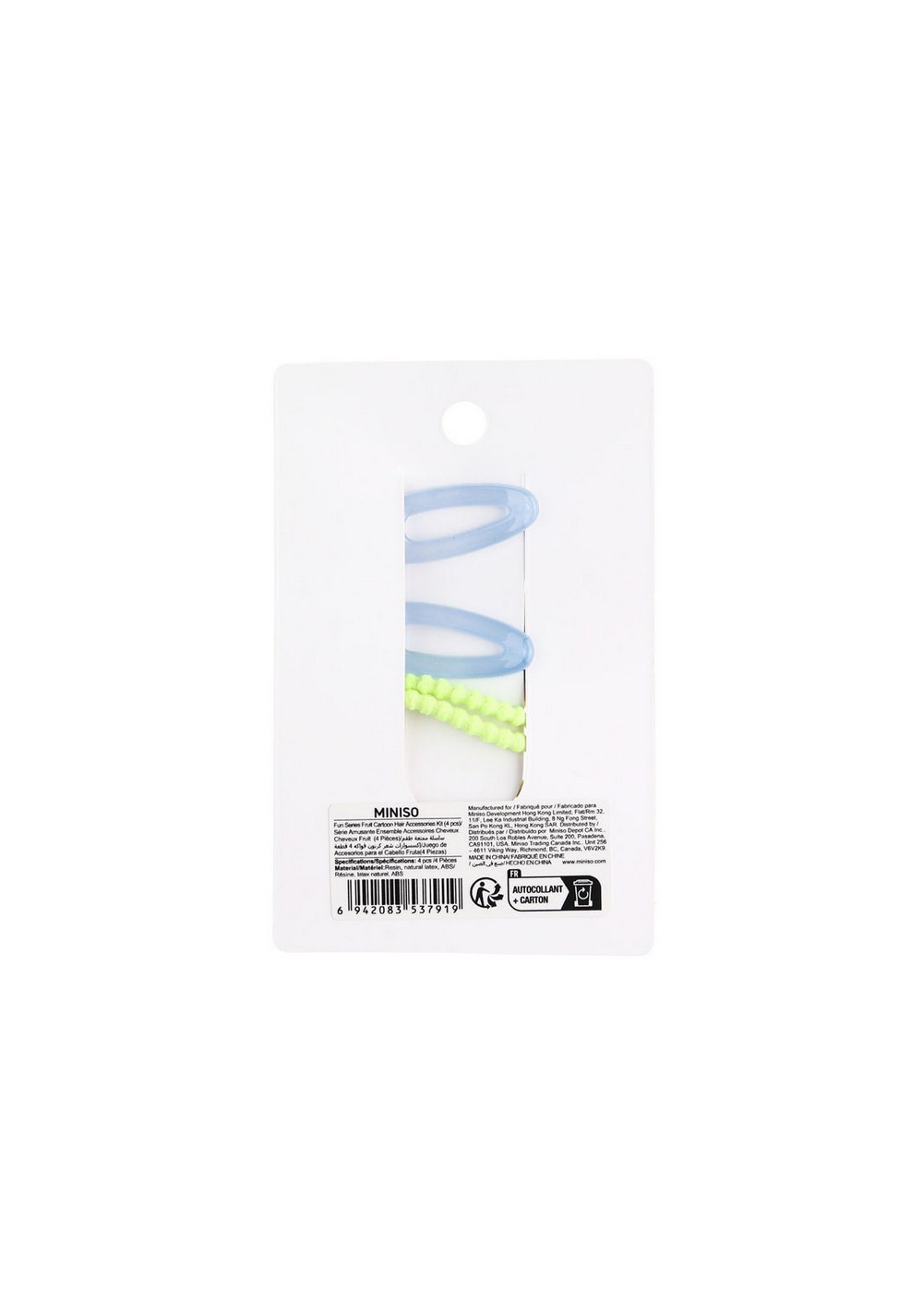 Kit de Accesorios para Cabello Fun Series Miniso para Niñas - Vista 8
