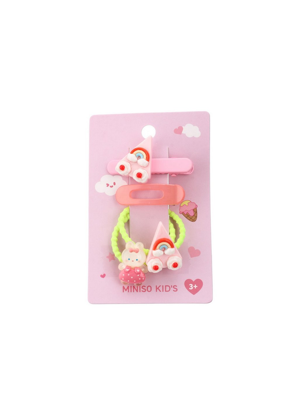 Kit de Accesorios para el Cabello Ice Cream Miniso para Niñas - Vista 3