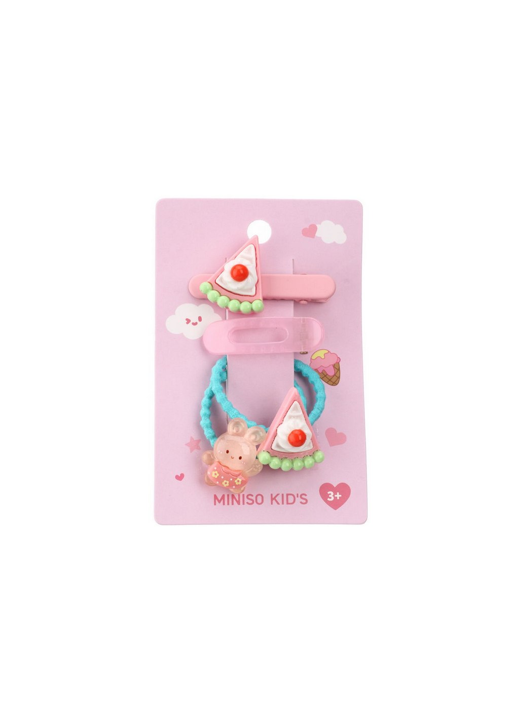Kit de Accesorios para el Cabello Ice Cream Miniso para Niñas - Vista 5