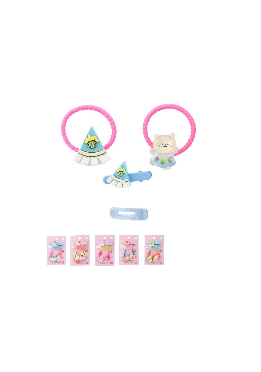 Kit de Accesorios para el Cabello Ice Cream Miniso