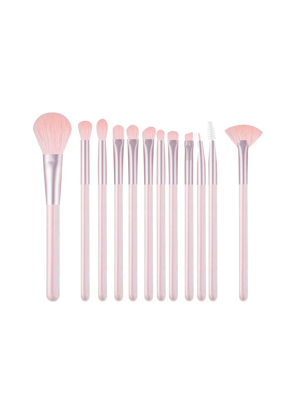Kit de Brochas de Maquillaje (12 Piezas) Miniso