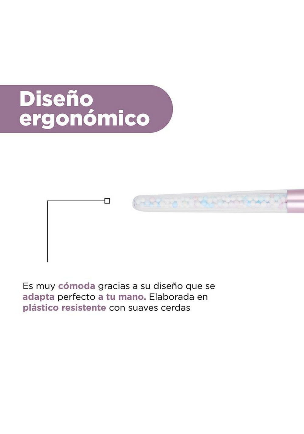 Kit de Brochas de Maquillaje (6 Piezas) Miniso Unisex - Vista 4