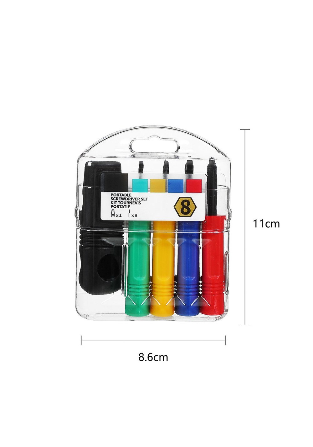 Kit de Destornilladores 8 Piezas Miniso Unisex - Vista 8