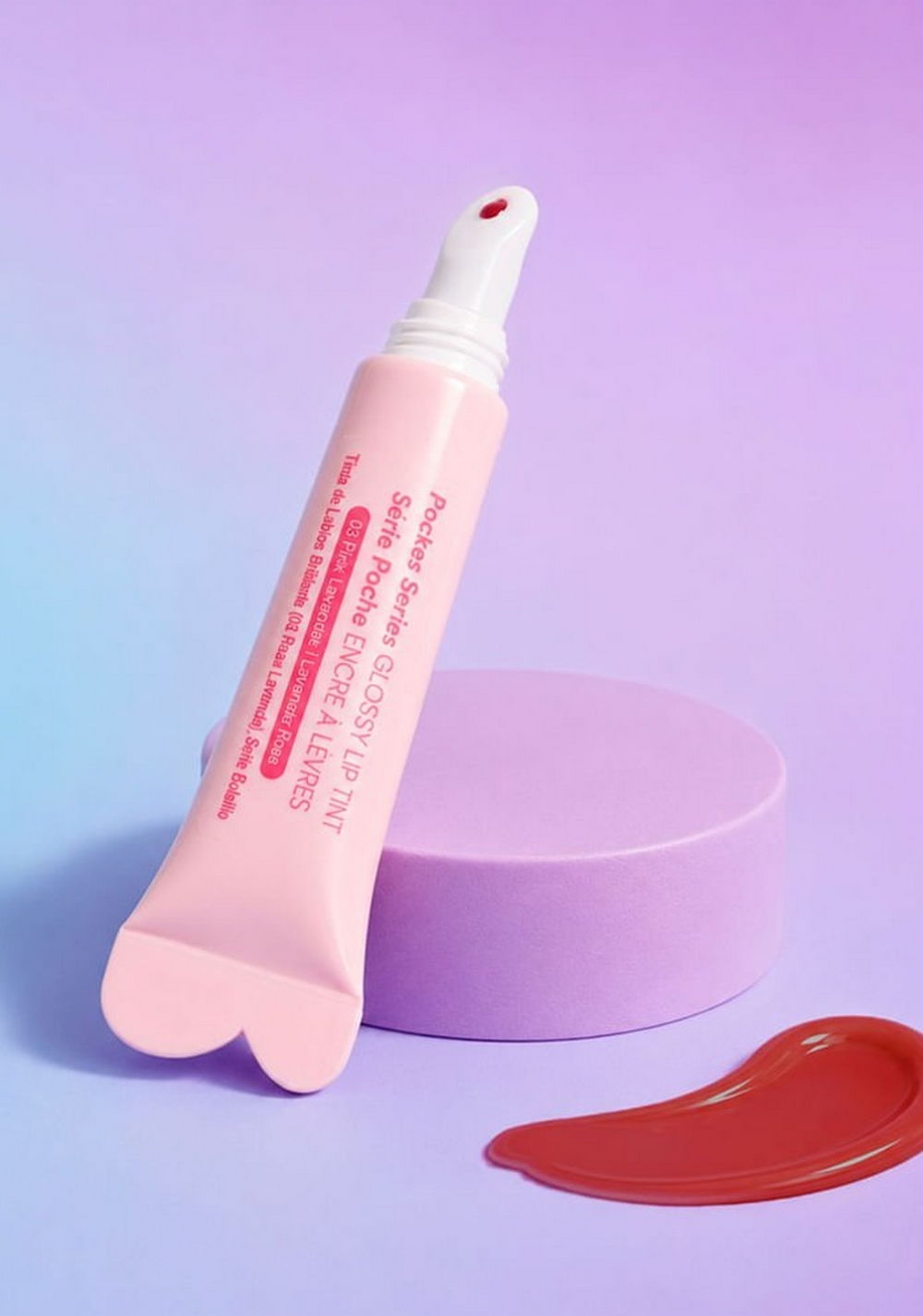 Labial Líquido con Brillo Pocket 03 Lavender Pink Miniso para Mujer - Vista 3