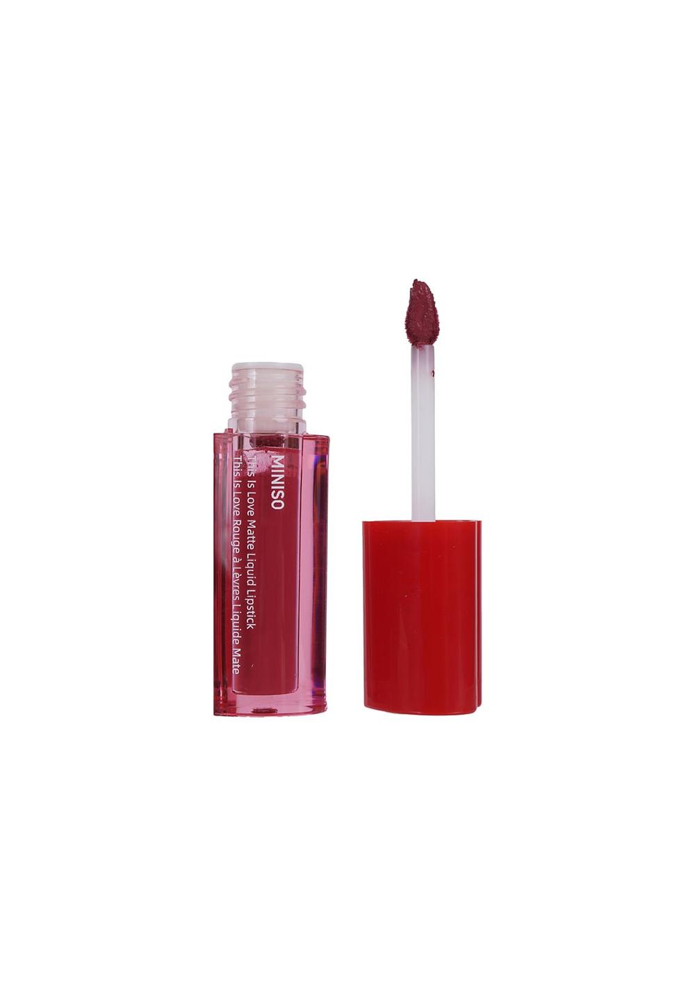 Labial Líquido Mate This Is Love 05 Miniso