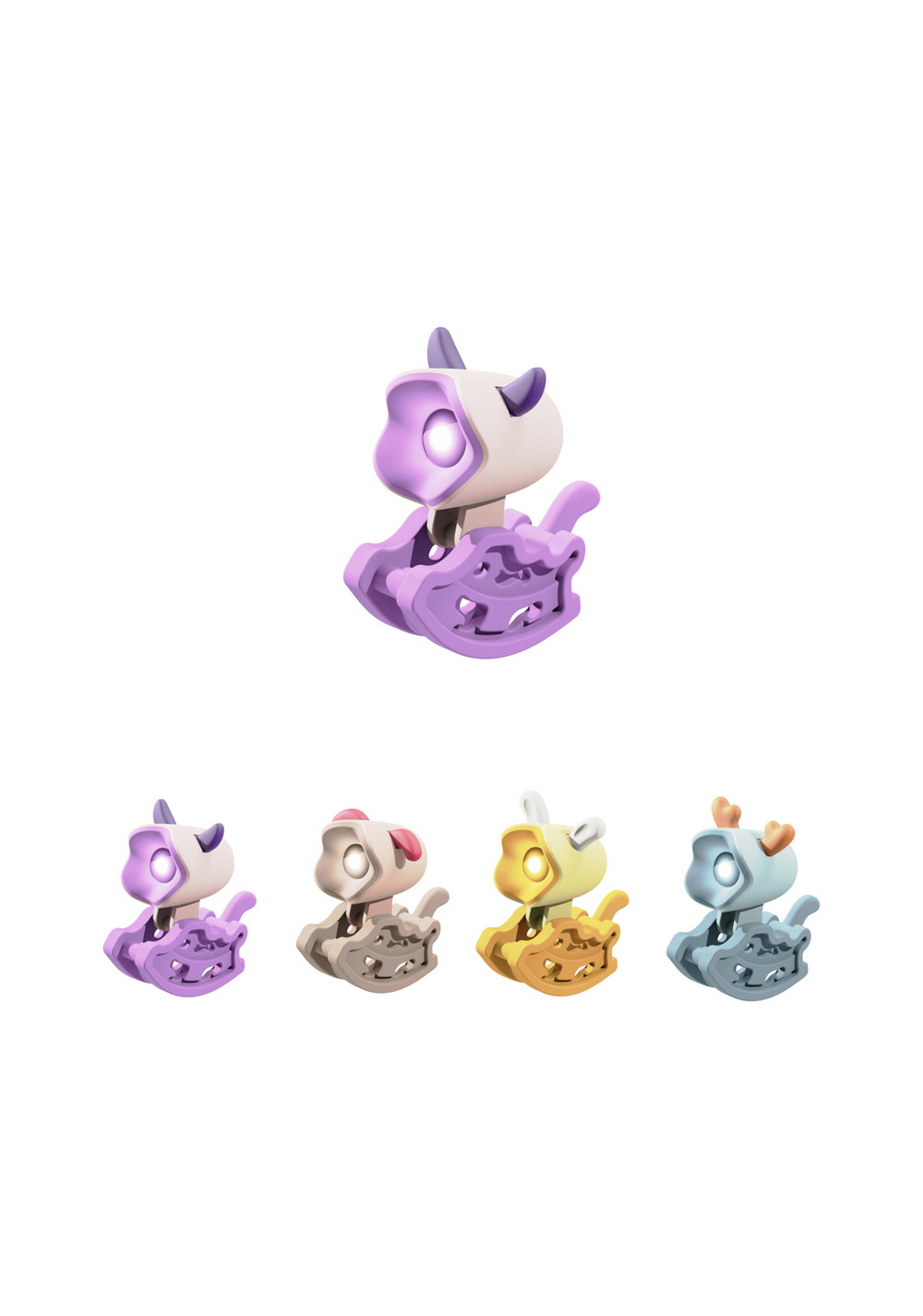 Lámpara Nocturna de Caballo Balancín Miniso