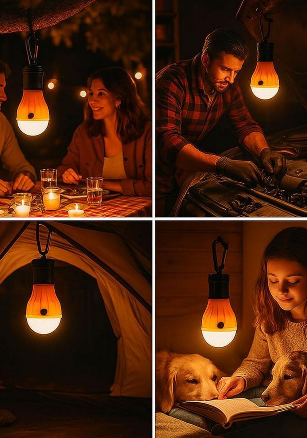 Lámpara Portátil de Camping Miniso Unisex - Vista 4