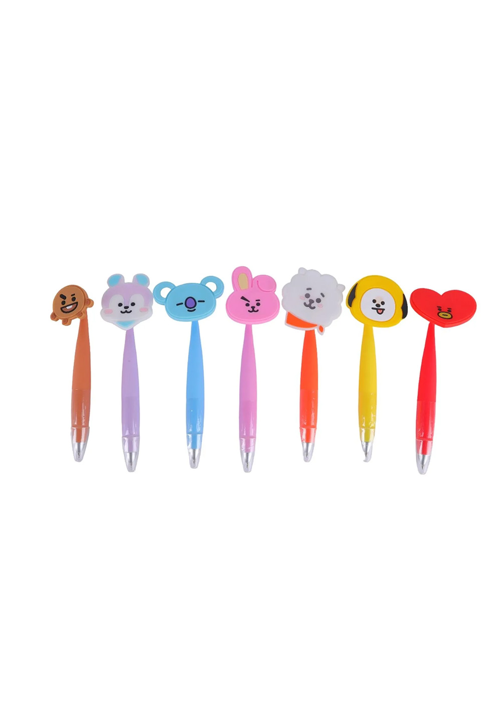 Lapiceros de Silicona 7 Modelos Surtidos Miniso