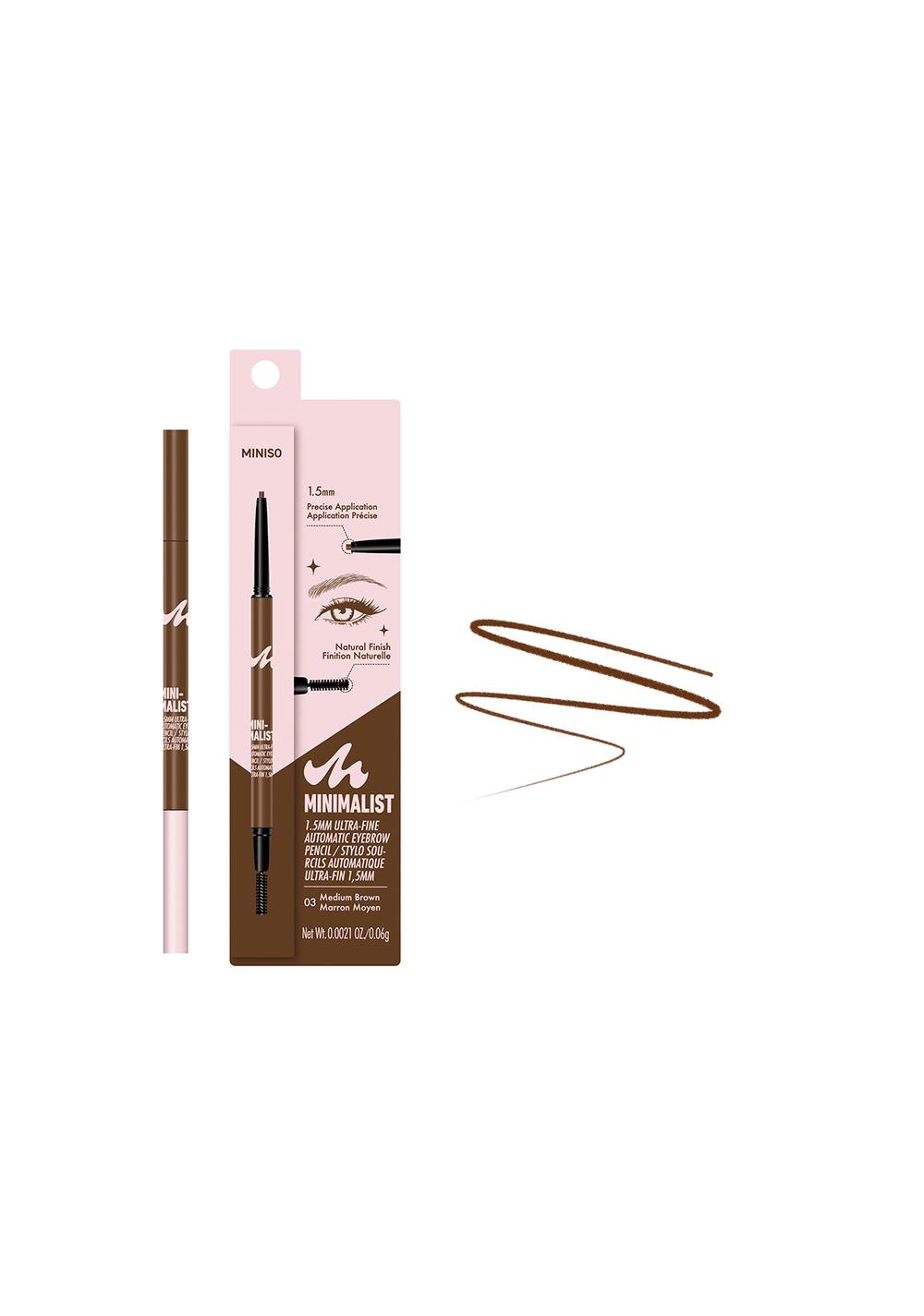Lápiz de Cejas Ultrafino Minimalista de 1,5 Mm Miniso