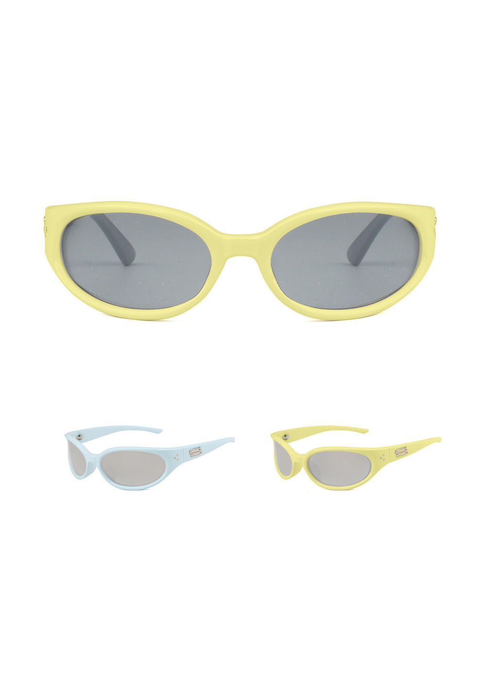Lentes de Sol Estilo Ojo de Gato Lemon Sea Salt Miniso