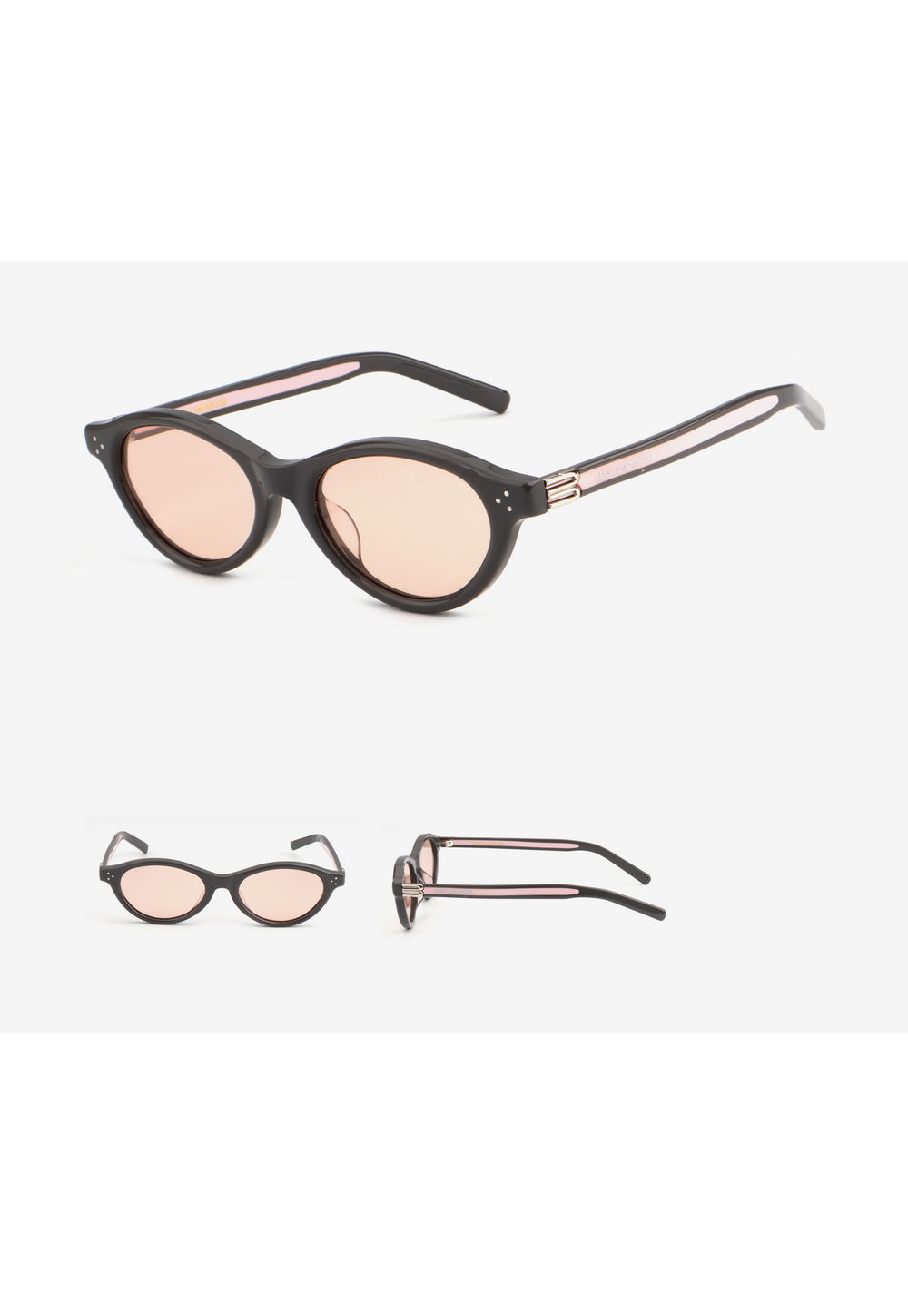 Lentes de Sol de Montura Modelo G065 Rosados Miniso