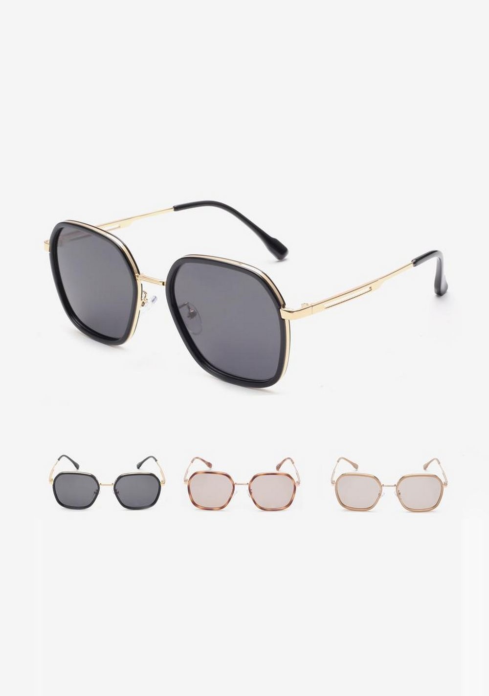 Lentes de Sol Polarizados de Montura Grande F 041 Miniso