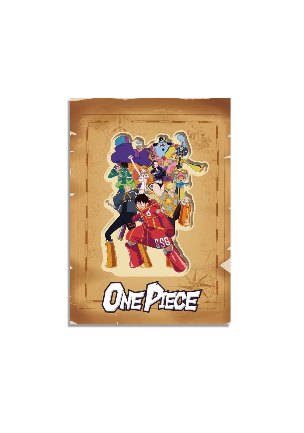 Libreta 80 Hojas Colección One Piece Miniso