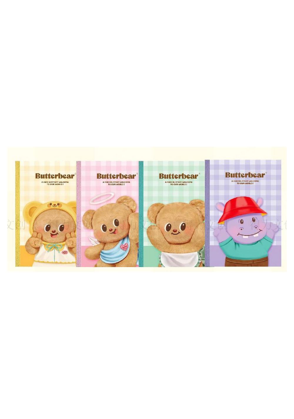 Libreta Colección Butterbear Miniso